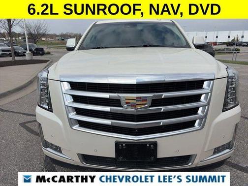 White Diamond Tri-Coat 2015 Cadillac Escalade ESV Luxury
