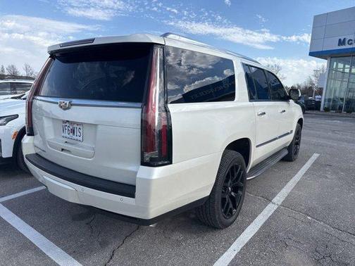 White Diamond Tri-Coat 2015 Cadillac Escalade ESV Luxury