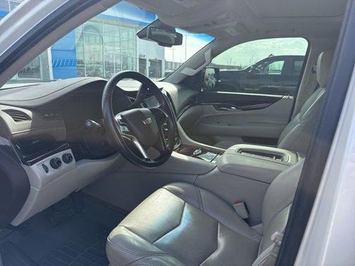 White Diamond Tri-Coat 2015 Cadillac Escalade ESV Luxury