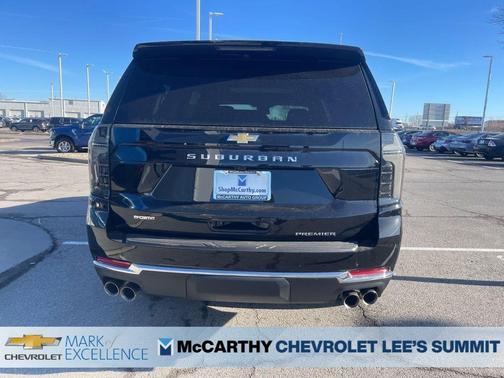 Black 2026 Chevrolet Suburban Premier