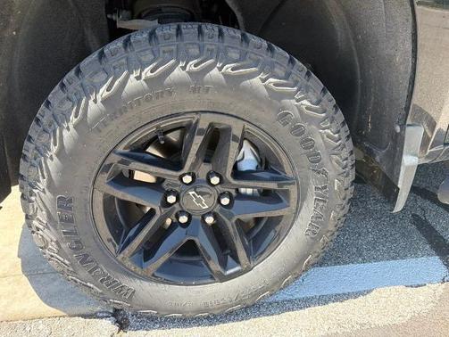 Black 2024 Chevrolet Silverado 1500 Custom Trail Boss