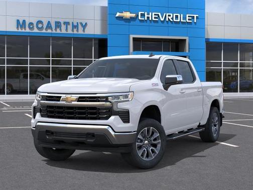 Summit White 2026 Chevrolet Silverado 1500 LT