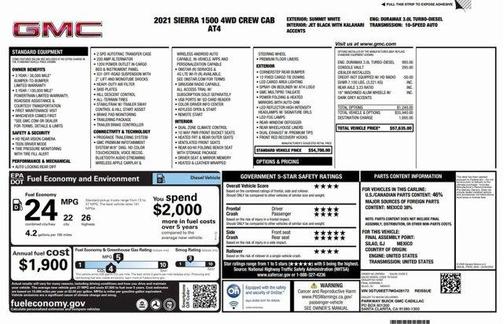 2021 GMC Sierra 1500 AT4