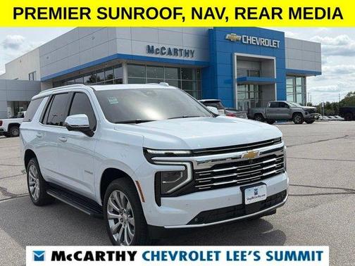 Polar White 2026 Chevrolet Tahoe Premier
