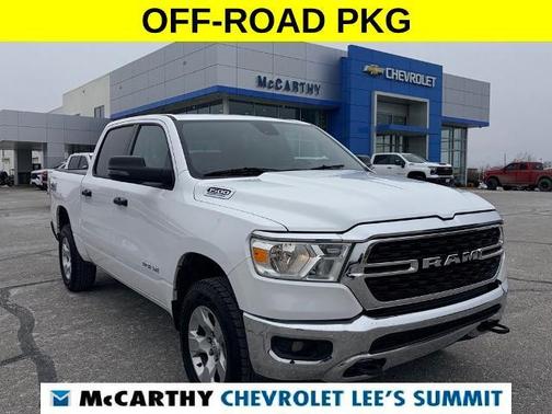Bright White Clearcoat 2023 RAM 1500 Big Horn