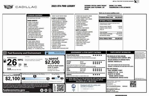 2023 Cadillac XT4 Luxury