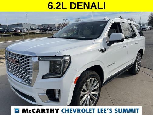 Summit White 2023 GMC Yukon Denali