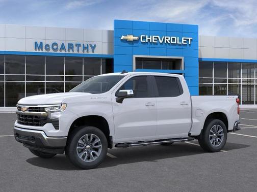 Summit White 2026 Chevrolet Silverado 1500 LT