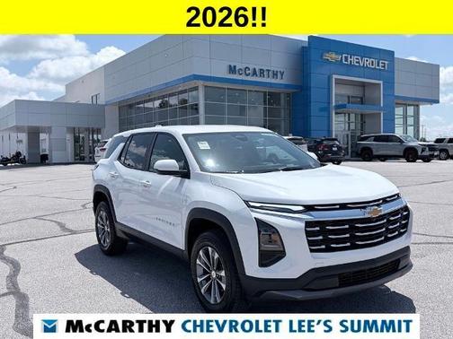 Summit White 2026 Chevrolet Equinox LT