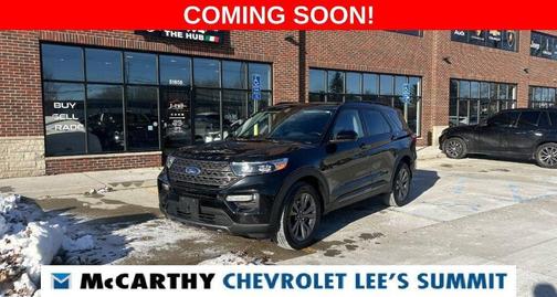 Agate Black Metallic 2024 Ford Explorer XLT