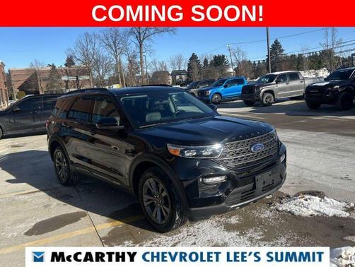 Agate Black Metallic 2024 Ford Explorer XLT