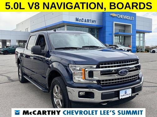 Blue 2020 Ford F-150 XLT