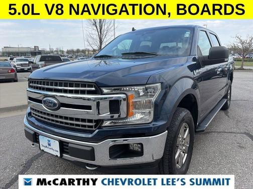 Blue 2020 Ford F-150 XLT