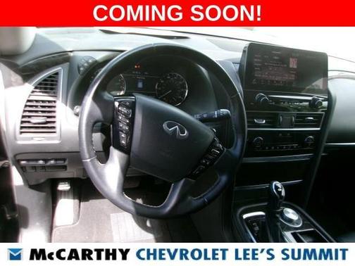 Blue 2024 INFINITI QX80 Luxe