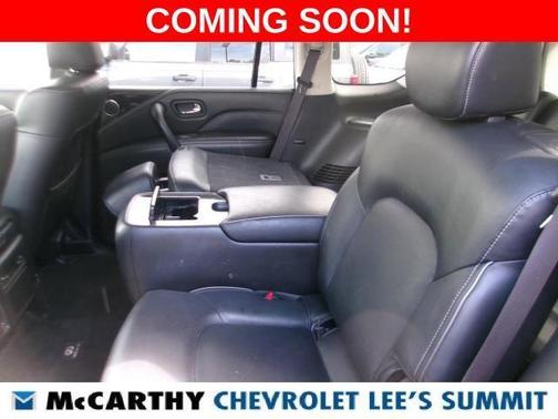 Blue 2024 INFINITI QX80 Luxe