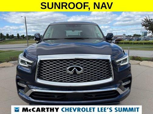 Blue 2024 INFINITI QX80 Luxe