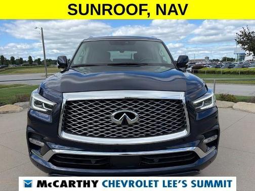 Blue 2024 INFINITI QX80 Luxe