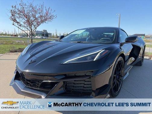 Black 2026 Chevrolet Corvette Z06