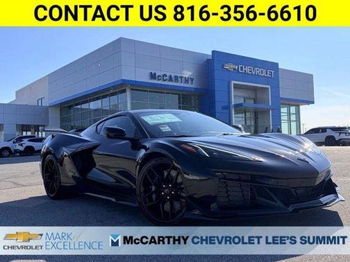 Black 2026 Chevrolet Corvette Z06