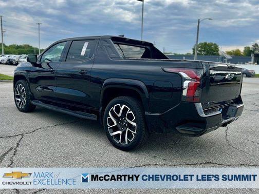 Black 2024 Chevrolet Silverado EV RST