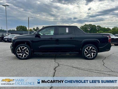 Black 2024 Chevrolet Silverado EV RST