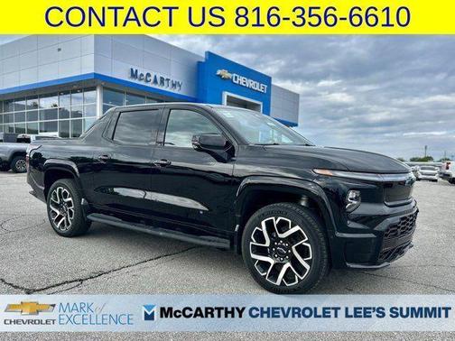 Black 2024 Chevrolet Silverado EV RST