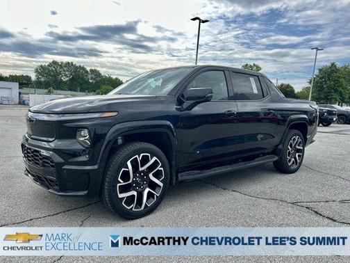 Black 2024 Chevrolet Silverado EV RST