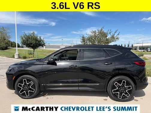 Black 2023 Chevrolet Blazer RS
