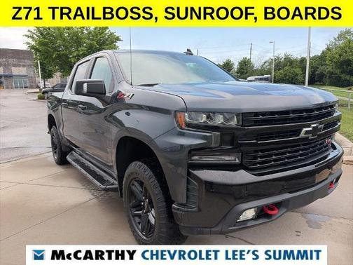 Shadow Gray Metallic 2019 Chevrolet Silverado 1500 LT Trail Boss