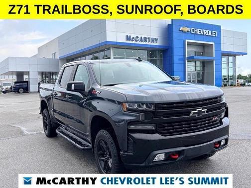Shadow Gray Metallic 2019 Chevrolet Silverado 1500 LT Trail Boss