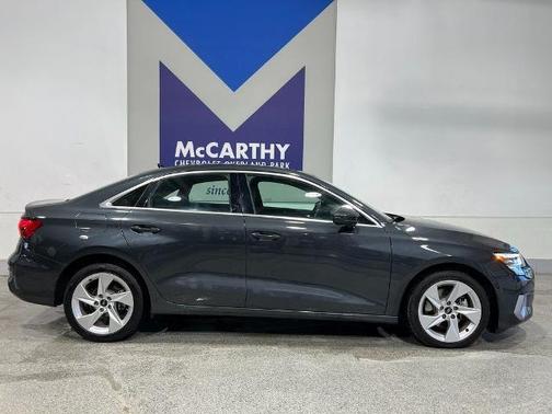 Manhattan Gray Metallic 2024 Audi A3 40 Premium