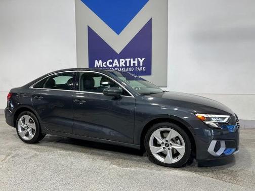 Manhattan Gray Metallic 2024 Audi A3 40 Premium