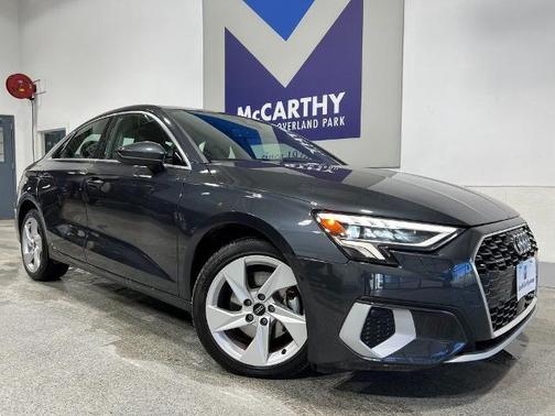 Manhattan Gray Metallic 2024 Audi A3 40 Premium
