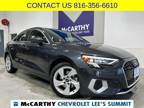 Manhattan Gray Metallic 2024 Audi A3 40 Premium