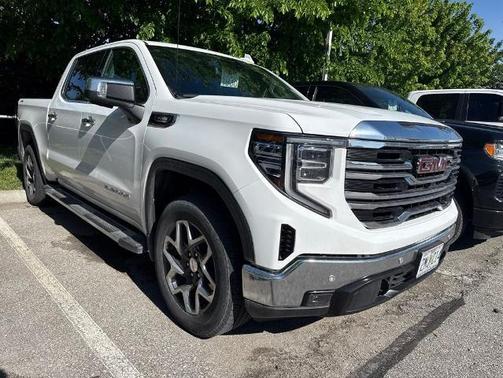 Summit White 2024 GMC Sierra 1500 SLT