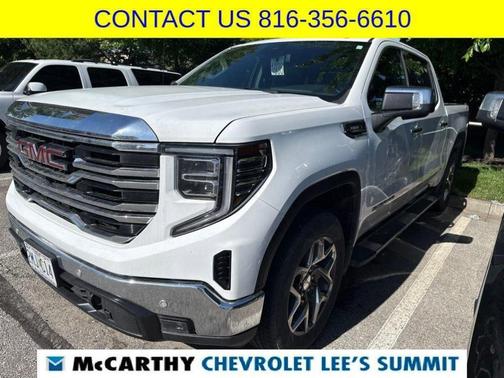Summit White 2024 GMC Sierra 1500 SLT