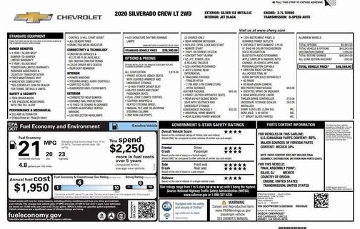 2020 Chevrolet Silverado 1500 LT