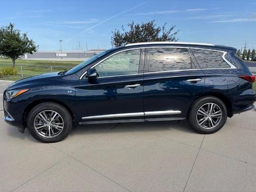 Hermosa Blue 2018 INFINITI QX60 Base