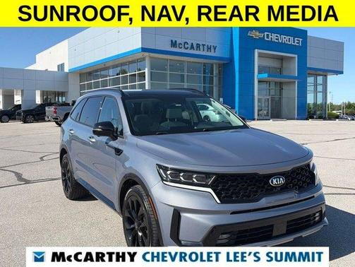 Silver 2021 Kia Sorento SX-PRESTIGE