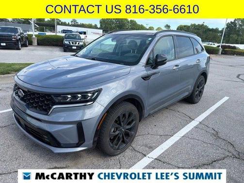 Silver 2021 Kia Sorento SX-PRESTIGE