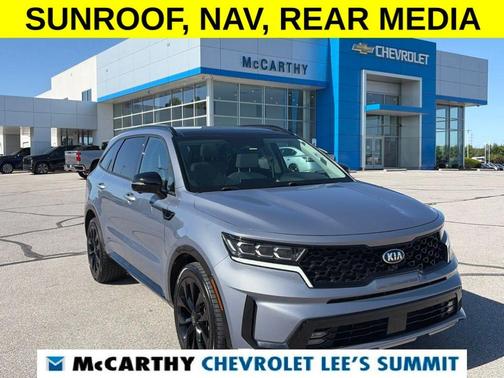 Silver 2021 Kia Sorento SX-PRESTIGE