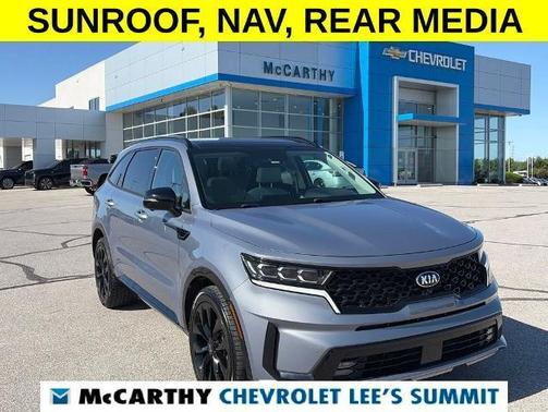Silver 2021 Kia Sorento SX-PRESTIGE