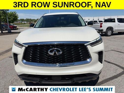 Majestic White 2023 INFINITI QX60 Luxe