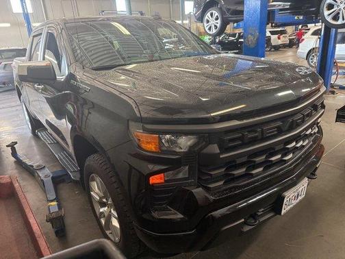 Black 2023 Chevrolet Silverado 1500 Custom
