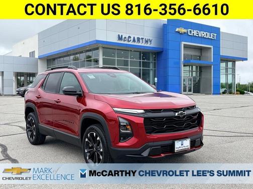 Radiant Red 2026 Chevrolet Equinox RS