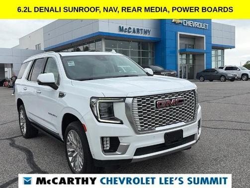 Summit White 2024 GMC Yukon Denali