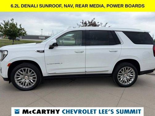 Summit White 2024 GMC Yukon Denali
