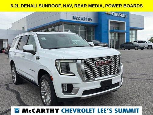 Summit White 2024 GMC Yukon Denali