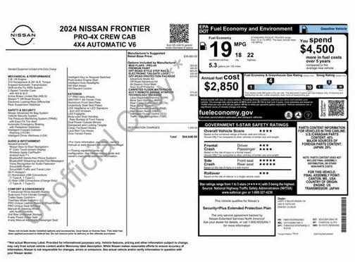 2024 Nissan Frontier PRO-4X