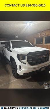 Summit White 2025 GMC Sierra 1500 AT4